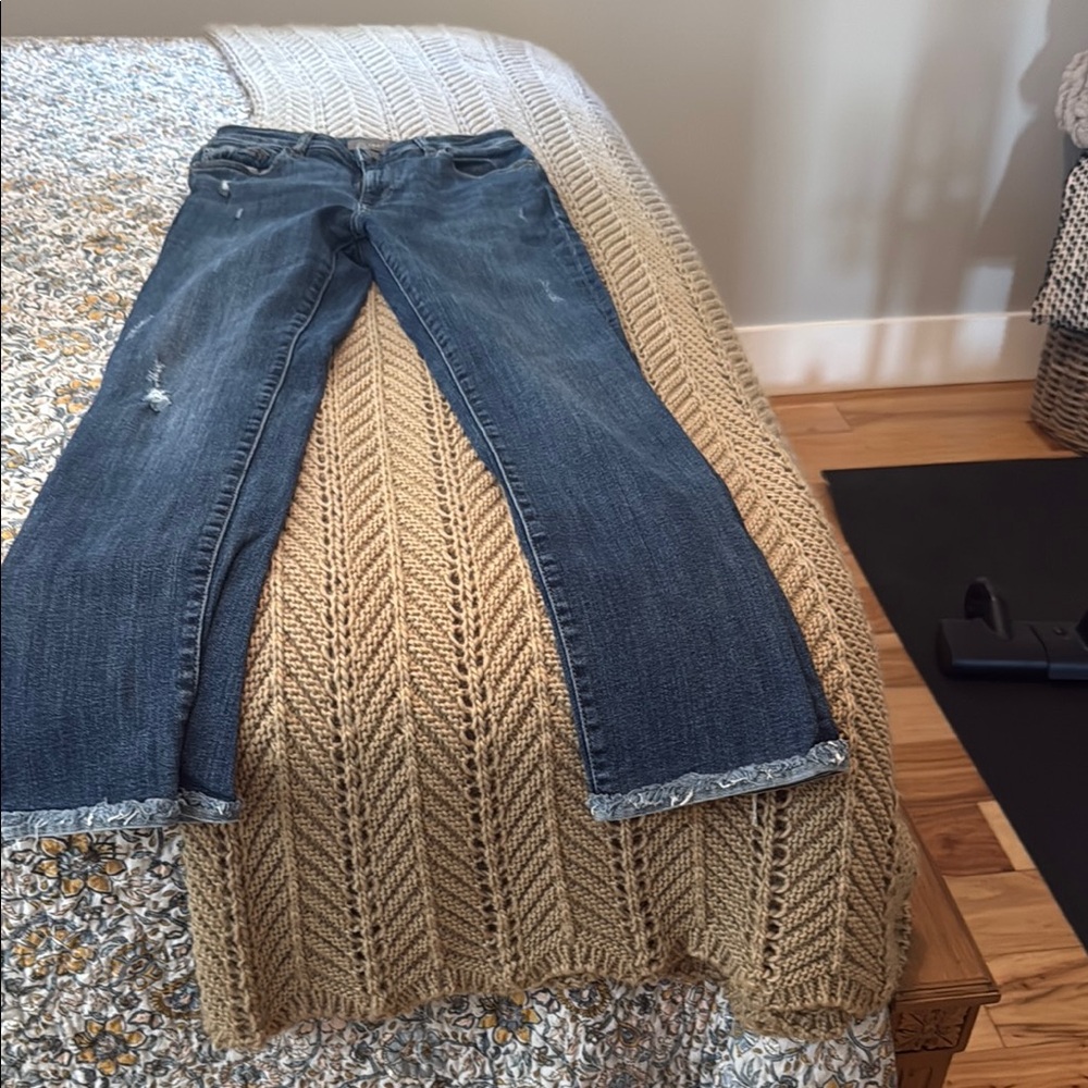 DL1961 Blue Straight Leg Jeans